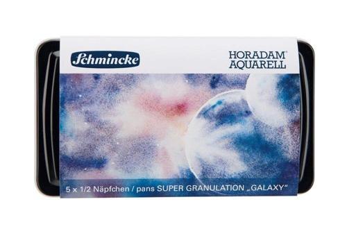 Horadam Aquarell Taş Tablet Sulu Boya Seti Supergranulation Galaxy Yarım Tablet 5 Renk Me