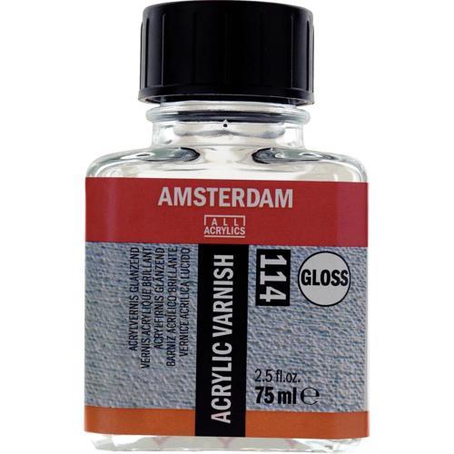 Amsterdam Acrylic Varnish Gloss 114 Parlak Akrilik Boya Verniği 75 ml.