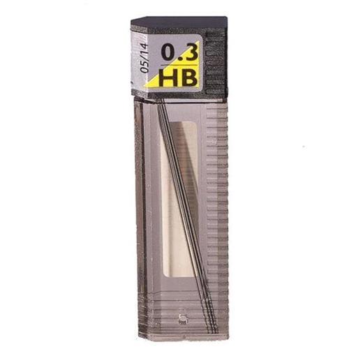 Klasik Kurşun Kalem Ucu 0.3 mm HB 12'li Tüp