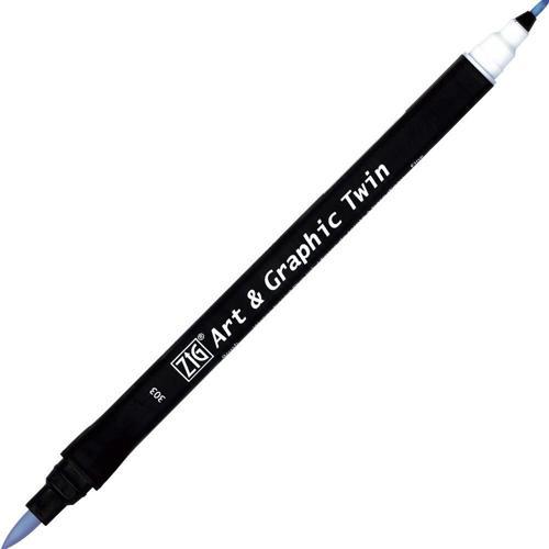 Art & Graphic Twin Marker Çizim Kalemi 303 Sky Blue