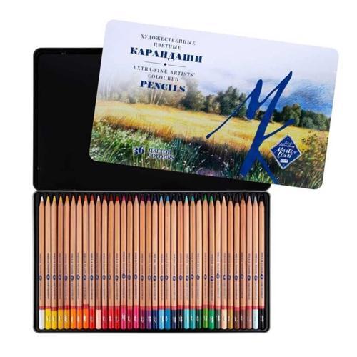 Class Kuru Boya Seti 36 Renk Metal Kutu