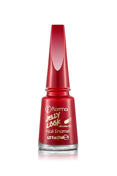 Oje - Jelly Look Nail Enamel Jl23 Stunning Red
