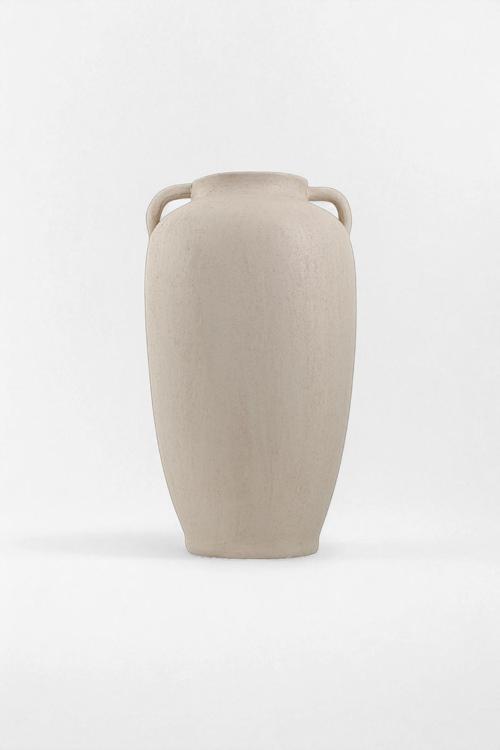 Noa Bohem Dokulu Oval Seramik Küp Vazo (16x29 cm)