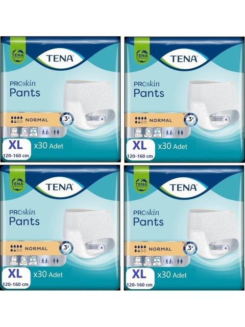 ProSkin Pants Normal Emici Külot, En Büyük Boy (XL), 5.5 Damla, 30’lu 4 Paket 120 Adet