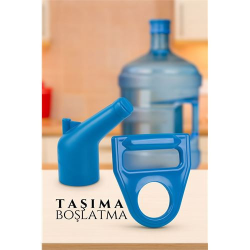 Damacana Taşıma Aparatı + Damacana Hunisi | Pratik Boşaltma ve Taşıma Seti
