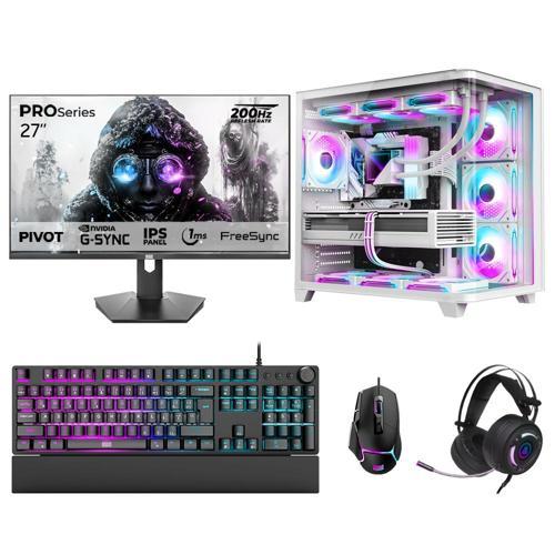 DRx7770 Ryzen 7 7700 32GB DDR5 1TB NVMe 16GB RTX5060Ti 27 İnç 200Hz 1ms Oyuncu Hazır Sistem