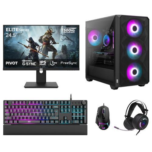 DRx7688 Ryzen 7 7700 32GB DDR5 1TB NVMe 8GB RTX5060 24.5 İnç 500Hz 1ms Oyuncu Hazır Sistem