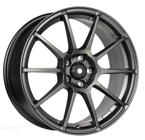 -S1042-168 8.0x18" -5x100 ET45 67.1 Matt Gun Metal Jant (4 Adet)