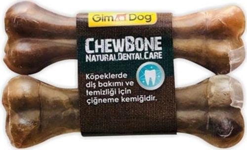 Gimdog chewbone press kemik 4,5" ikili naturel