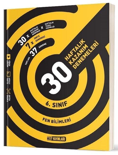 Hız Yayınları 6. Sınıf Fen Bilimleri 30 Deneme