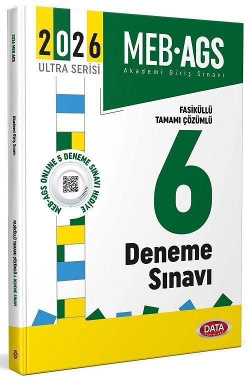 Data 2026 MEB-AGS Tüm Dersler 6 Deneme Fasiküllü Çözümlü Ultra Serisi Data Yayınları