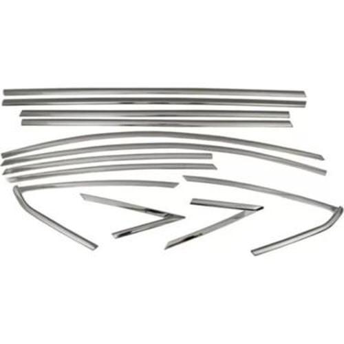 Hyundai Bayon Krom Cam Çıtası Tam Tur 12 Parça 2020+