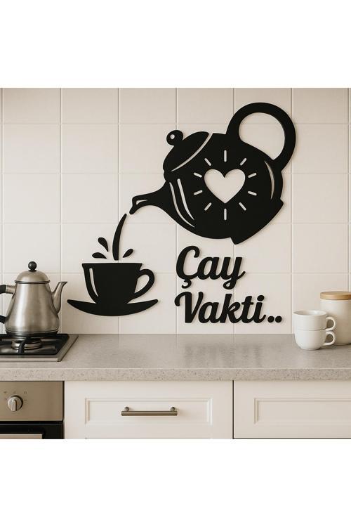 Çay Vakti Tablo Ahşap