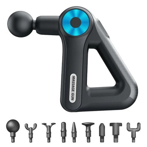 BUFFER® 12 Farklı Başlıklı Profesyonel Masaj Tabancası - Kas Gevşetici ve Yorgunluk Giderici Masaj Aleti