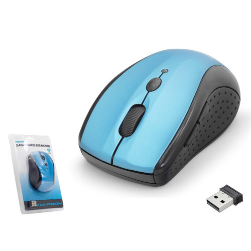 HDX3405 1600dpi 2.4Ghz USB Kablosuz Mouse - Mavi-Siyah
