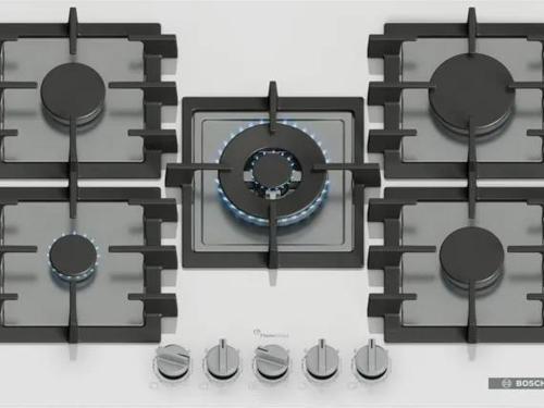 PPQ7A2I40 Gazlı Cam Ankastre Ocak