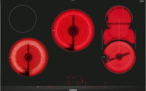 ET875LMP1D Siyah Seramik Cam Ankastre Ocak