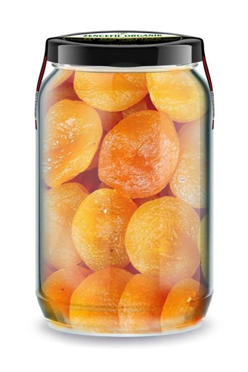 Sarı Kayısı Kurusu Bi Kavanoz 660 CC. Cam Kavanozda Yeni Mahsül Jumbo Boy Malatya Kuru Kayısı