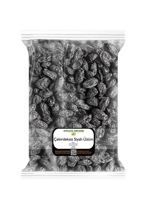 Çekirdeksiz Siyah Üzüm 500 Gr Siyah Üzüm Çekirdeksiz Özbek Üzümü