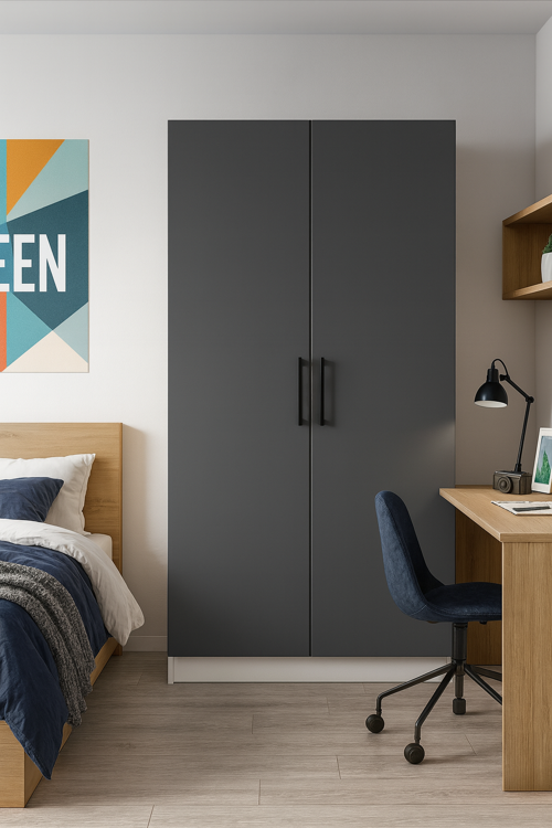 Modern 2 Kapaklı Gardırop