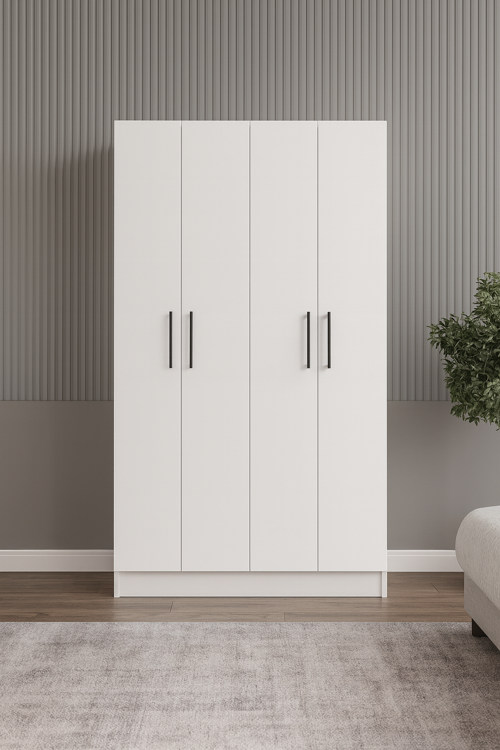 Modern 4 Kapaklı Gardırop