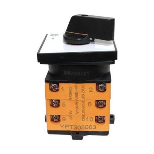 3x63A 1-0-2 Kutup Değiştirici Pako Şalter