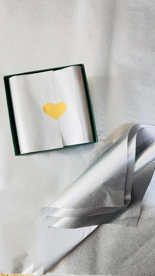 Gümüş Renkli  Pelur Kağıdı 50x70 cm 10 adet-T361