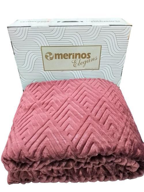 ELEGANCE EMBOSS TEK KİŞİLİK BATTANİYE TAWNY PORT