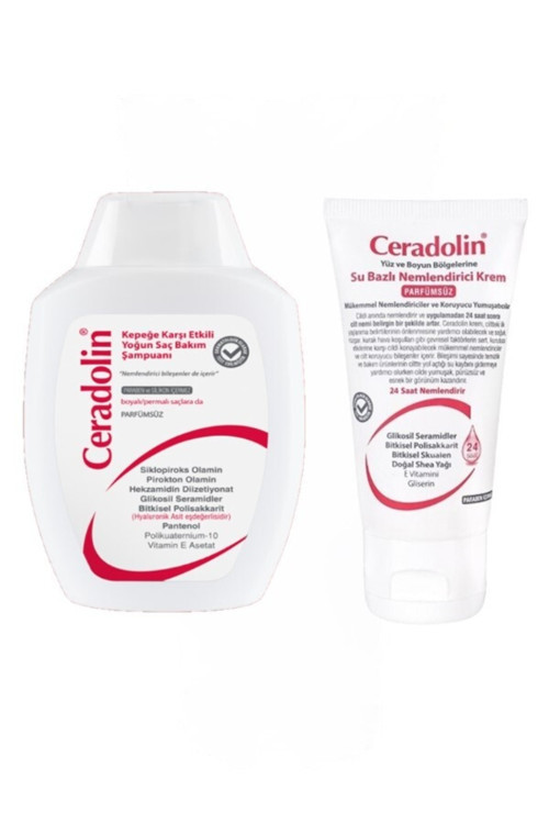 Kepek Karşıtı Şampuan 300Ml + Su Bazlı Nemlendirci Krem 50Ml Set