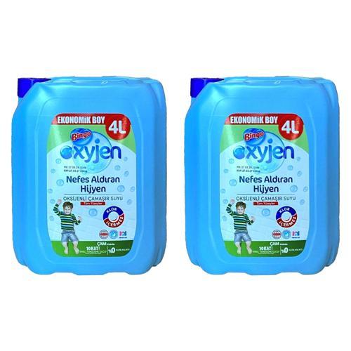 Oksijenli Çamaşır Suyu Çam Kokulu 4 Lt x 2 Adet