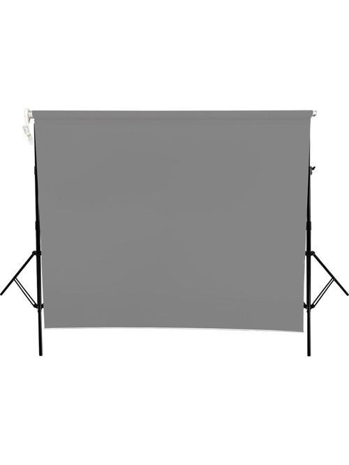 GRİ 160X270 CM TAŞINABİLİR  FON