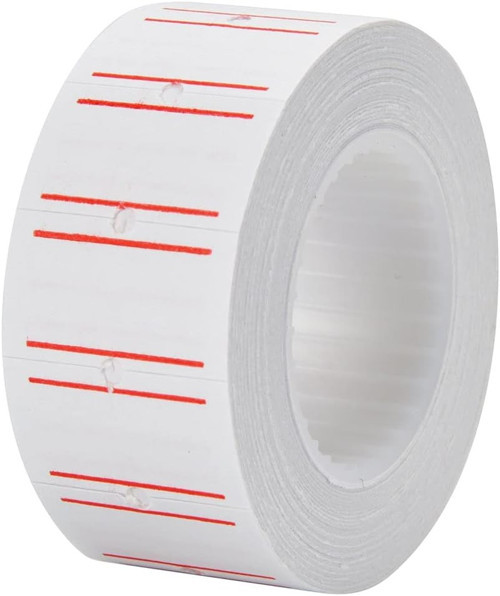 Beyaz Fiyat Etiketi 12x21 mm - 1 Adet