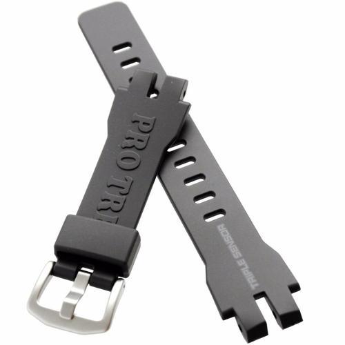 PRG-300 PRW-3100 Gri Orijinal Silikon Saat Kordonu