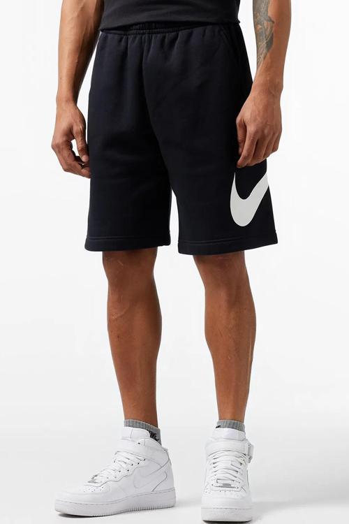 Sportswear Club Bb Gx Erkek Pamuklu Şort Siyah