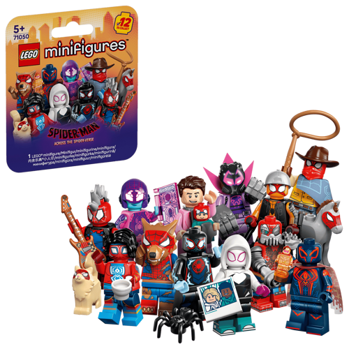 Minifigures 71050 Spider-Man: Across the Spider-Verse Series: Tam Set (12 Parça)