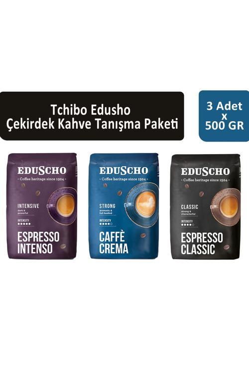 Eduscho Çekirdek Kahve Tanışma Paketi 500 gr x 3 Adet