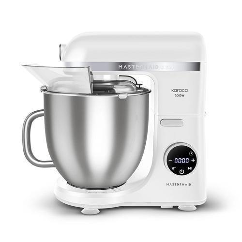 Mastermaid Chef Ultra D2000W Dijital Ekranlı Hamur Yoğurma Makinesi Matte White 7L