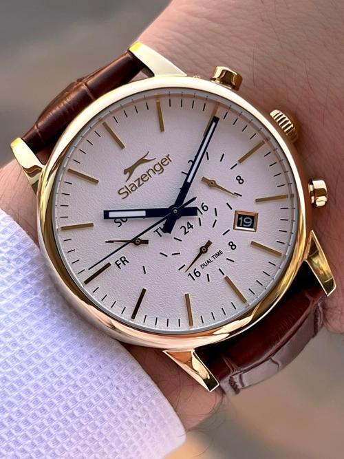 Deri Kordon İç Fonksiyonları Aktif 10 Atm Suya Dayanıklı Erkek Kol Saati ESL.09.2481.2.06