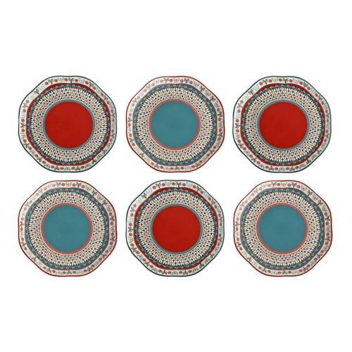 Liora Bone 19cm 6 lı Tabak Seti