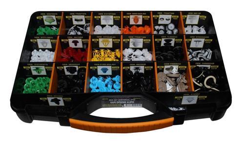 Eko Set Çantası Universal Oto Kapı Döşeme Klipsi 275 Adet