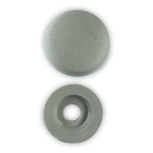 Vida Kapağı Büyük Boy Açık Gri (4,2 - 4,8mm Yıldız Silindir Baş Vida İçin) 25 Adet