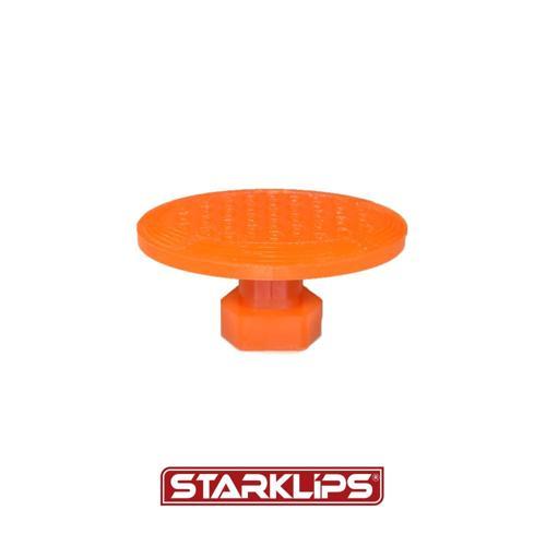 PDR Boyasız Göçük Düzeltme Plastiği Elips Kavisli Çap 50x28mm - P. N6 - Turuncu 10 Adet