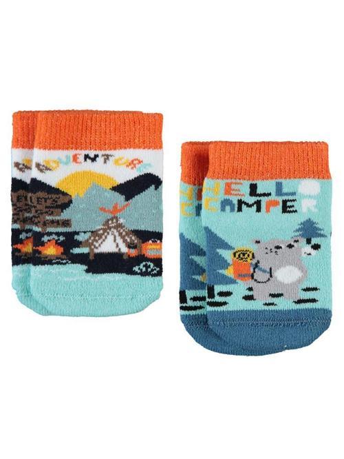 Camper 6- Bebek Erk Çorap Set - Standart 6 Ay