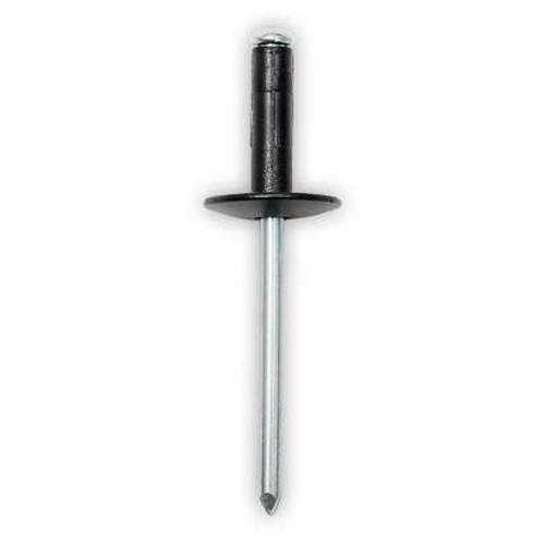 Alüminyum Perçin Siyah 4 8X17X16 M Grip Ford 867S303 697384 Peugeot Citroen VW N90634901 10 Adet