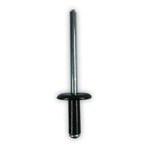 Alüminyum Perçin Siyah 4 8X14X14 25 Adet