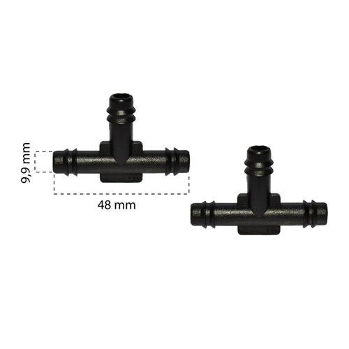 Klips Su Fıskiye T Tip Konnektör 9,9x48mm 4167810 GM Chrysler  10 Adet