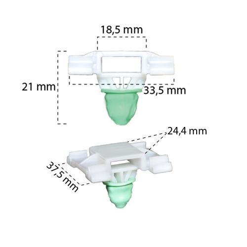 Çıta Klipsi Uzun Pim 1H0853585B VW Golf 3 10 Adet