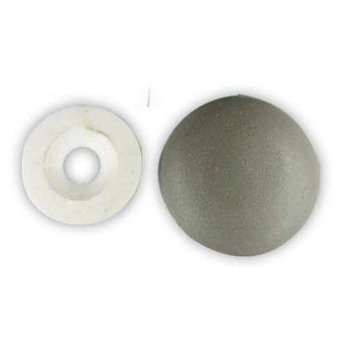 Vida Kapağı Havşa Koyu Gri (3,5mm  - 3,9mm - 4,2mm Havşa Baş Vida İçin) 25 Adet