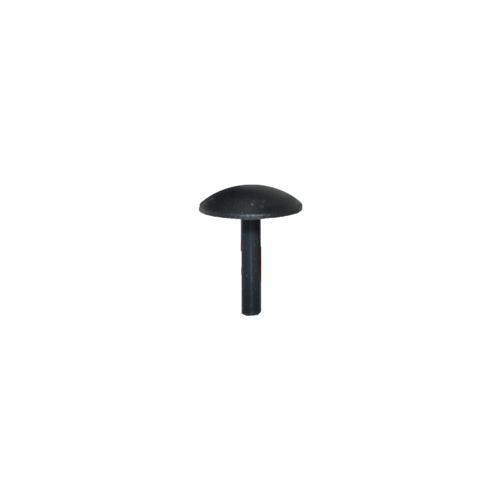 Döşeme Klips Siyah Renk Şapka Açık Gri 7,5x26x20mm 25 Adet