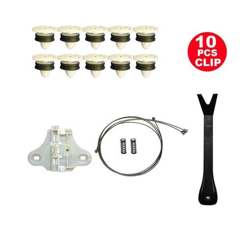 Renault Clio4 2013-2016 Manuel   827013204 Sol Arka Cam Tamir Seti